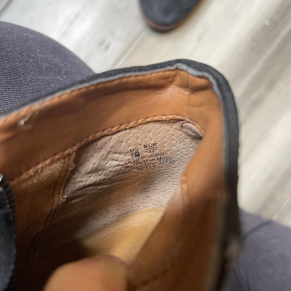 Sam Edelman Petty Suede Booties Women's Black Size 7 - Picture 7 of 8